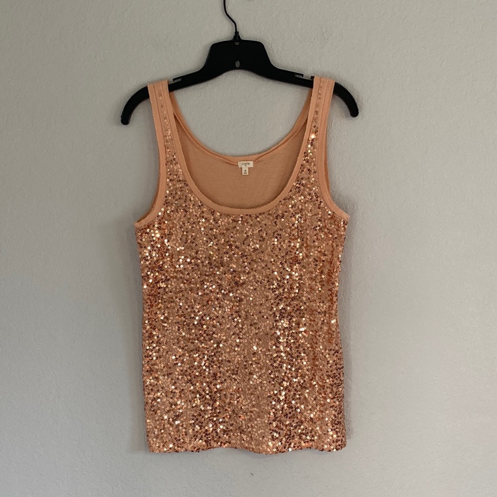 Flashy gold/peach tank!